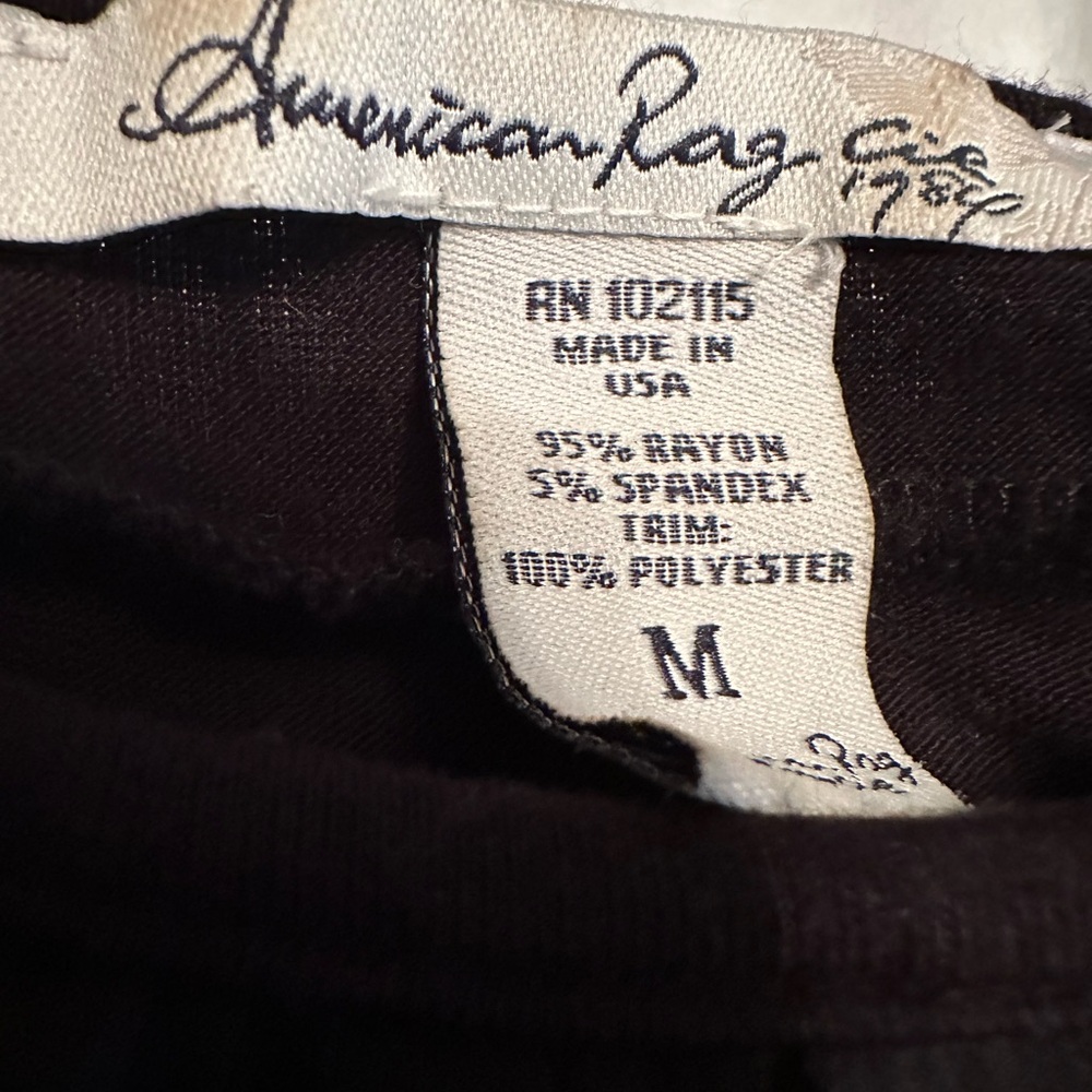 American Rag Ruffle top elastic bottom - Picture 2 of 2